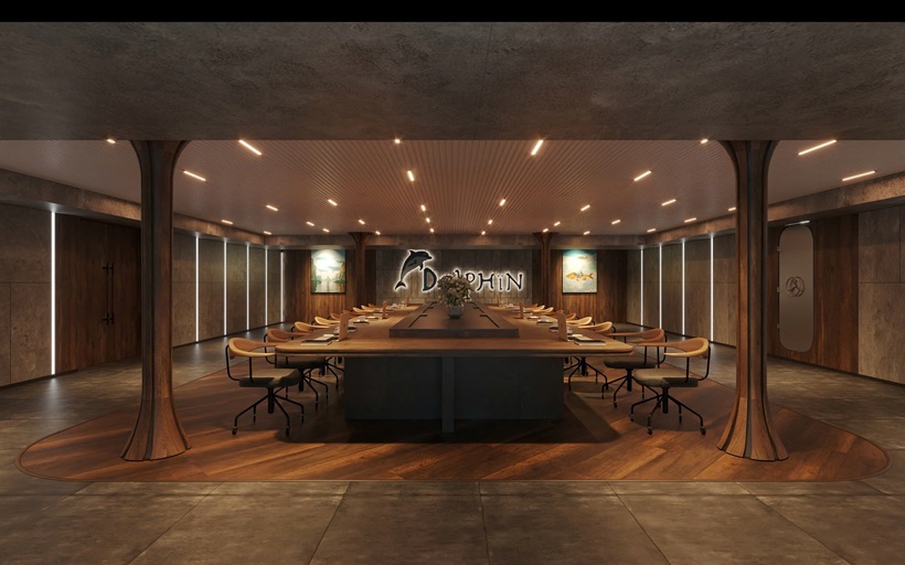 Dịch vụ hội thảo trên du thuyền Hạ Long - Phòng họp du thuyền 6 sao Dolphin Cruise 